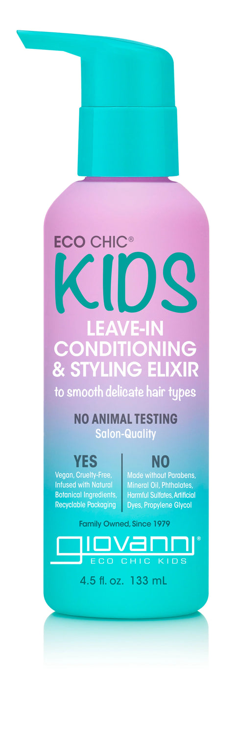 Leave-in Conditioner & Stylng Elixir 133ml-GIOVANNI-Matakana Pharmacy
